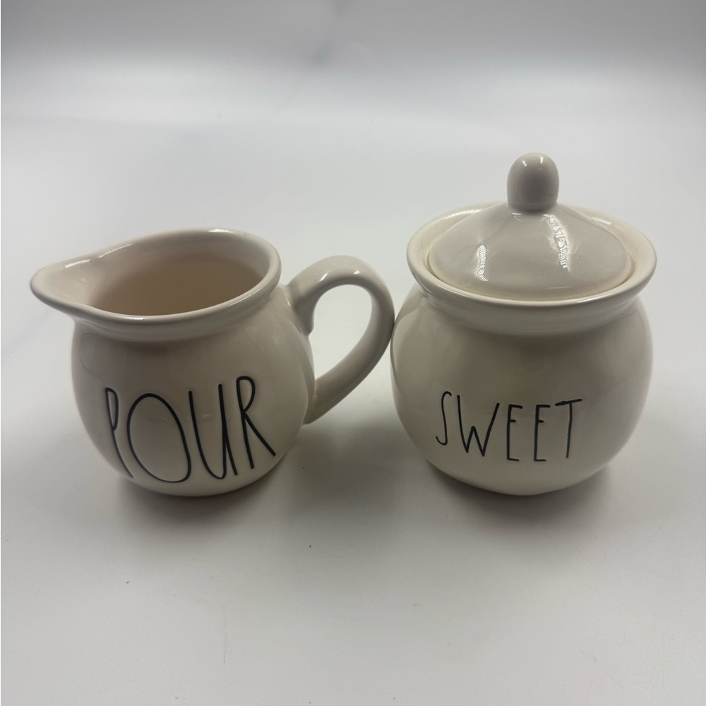 Rae Dunn Sugar And Cream Containers “pour” “sweet”